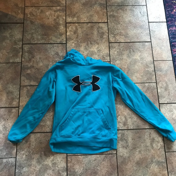 Blue Under Armour hoodie - Picture 2 of 2